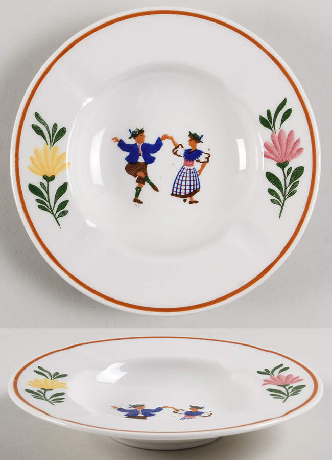 AIR1 6" Ashtray by Alpine Ironstone-1