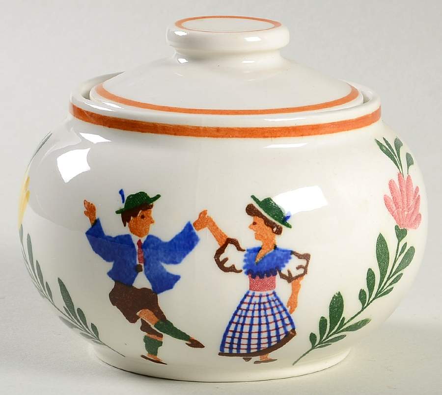 AIR1 Sugar Bowl & Lid by Alpine Ironstone-1
