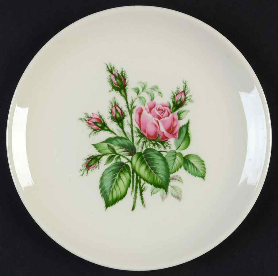 Floradora Rose Bread & Butter Plate by Ark Crest-1