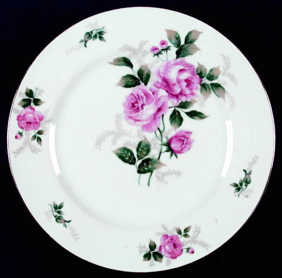 Princess Rose Dinner Plate by Arkwright-1