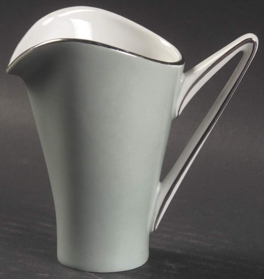 Moosrose (Platinum Trim) Creamer by Alka-1