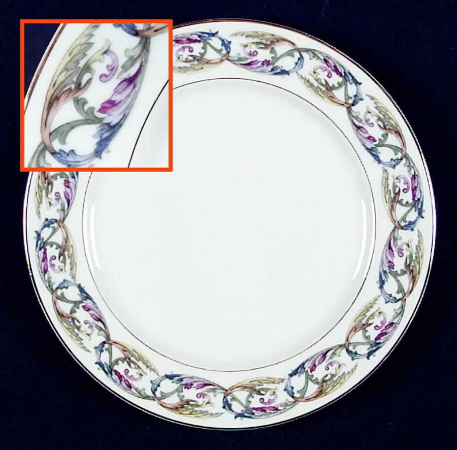 Acanthus Salad Plate by Aladdin-1
