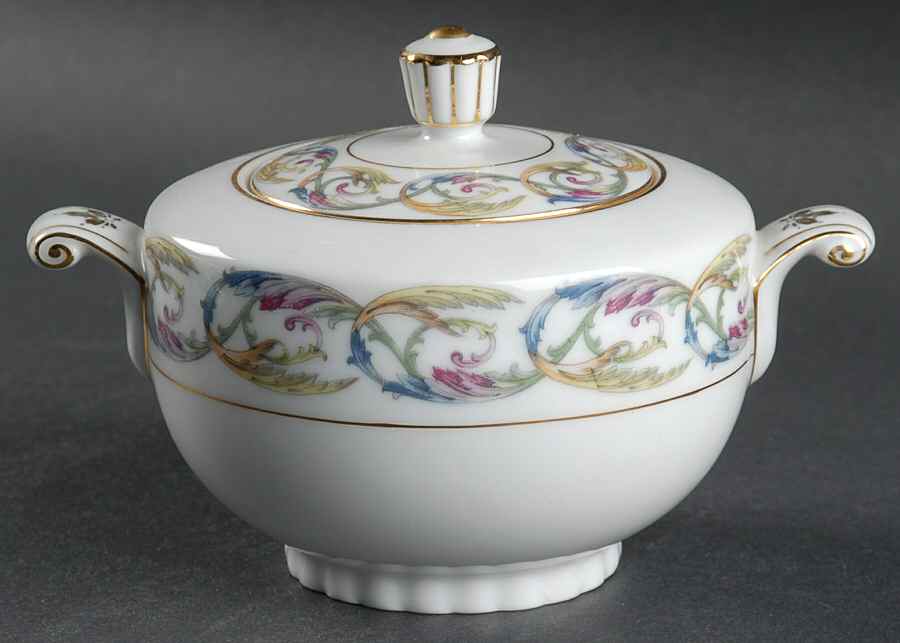 Acanthus Sugar Bowl & Lid by Aladdin-1