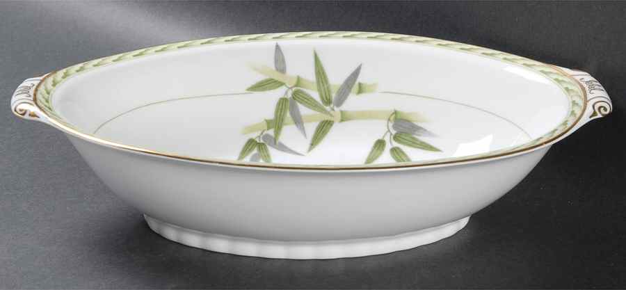 Bamboo 11" Oval Vegetable Bowl by Aladdin-1