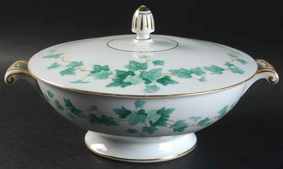 Blue Ivy Round Covered Vegetable by Aladdin-1