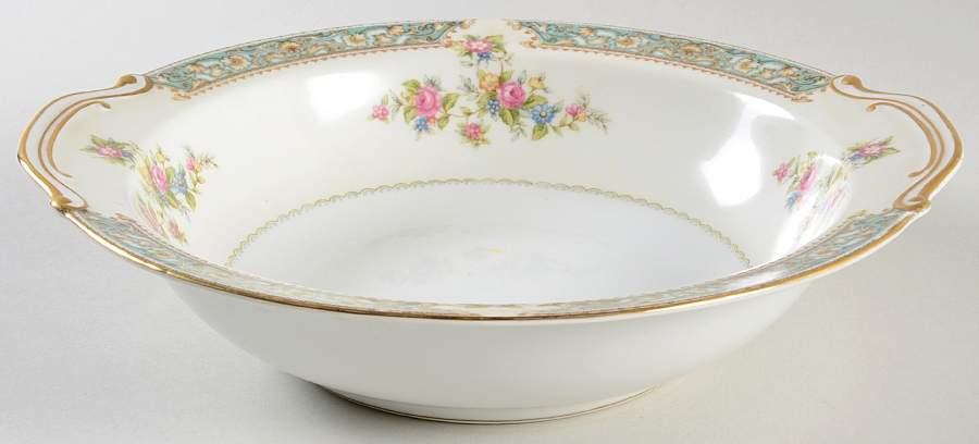 Blue Rose 10" Round Vegetable Bowl by Aladdin-1