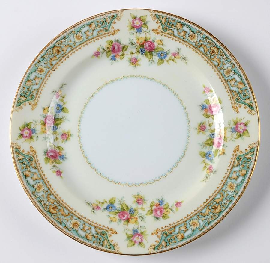 Blue Rose Salad Plate by Aladdin-1