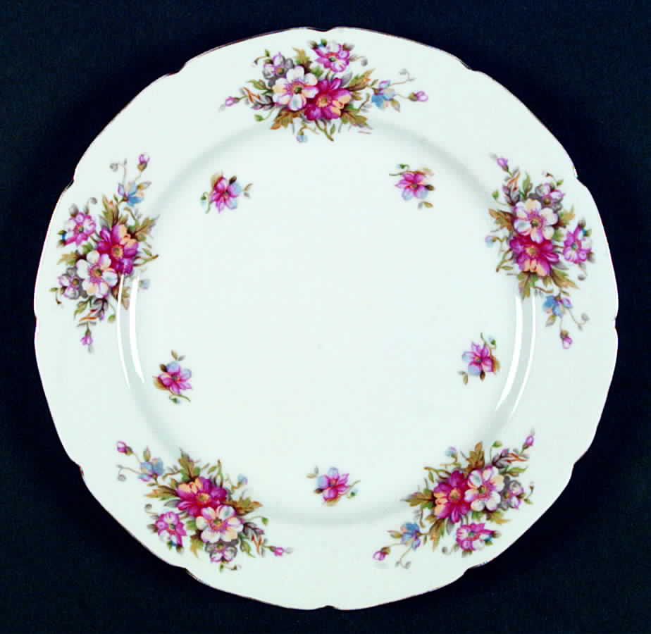 Boquet Dinner Plate by Aladdin-1