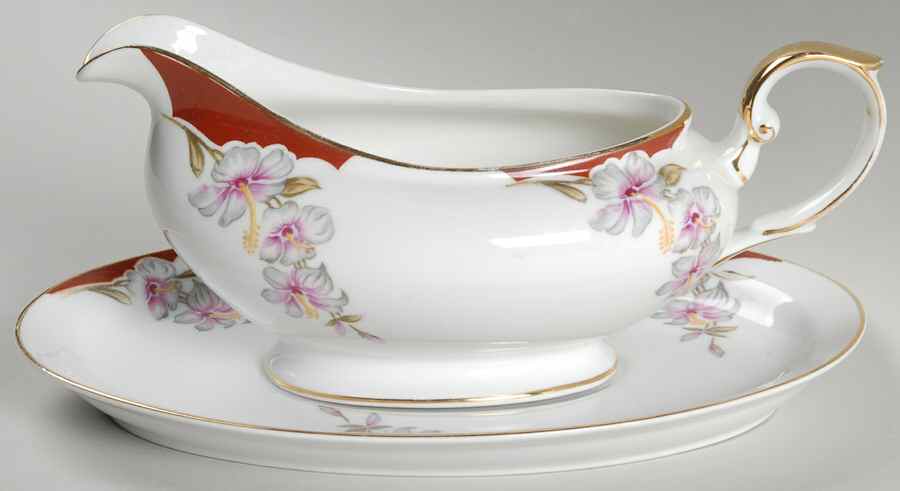 Brittany Gravy Boat & Underplate by Aladdin-1