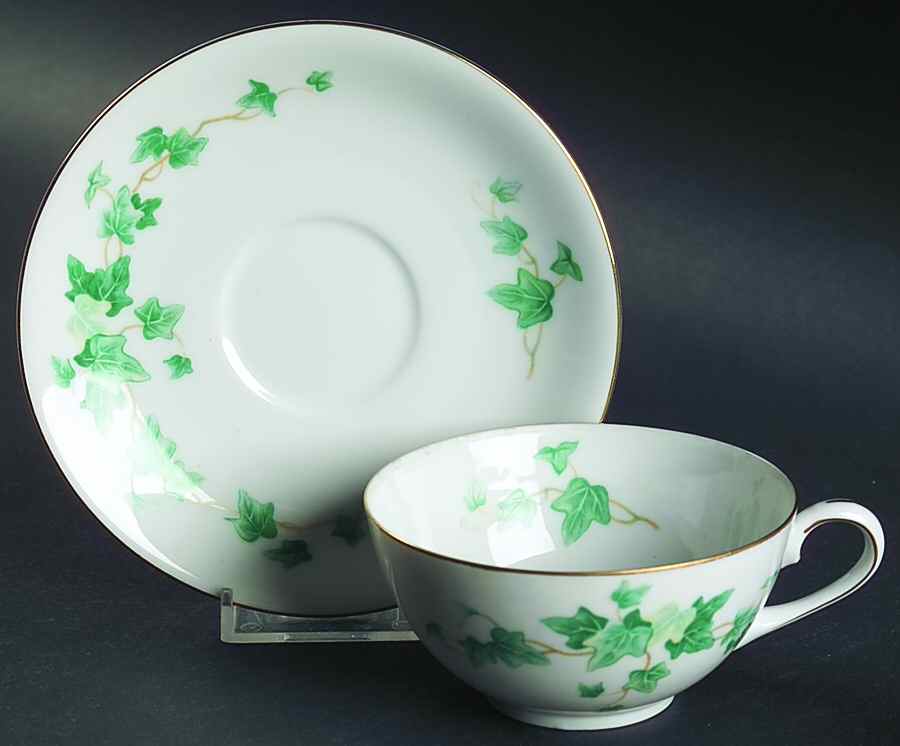 Caprice Flat Cup & Saucer Set by Aladdin-1