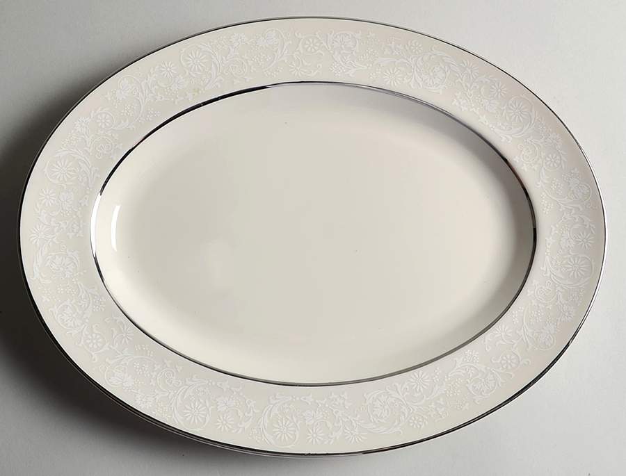 Contessa 12" Oval Serving Platter by Aladdin-1