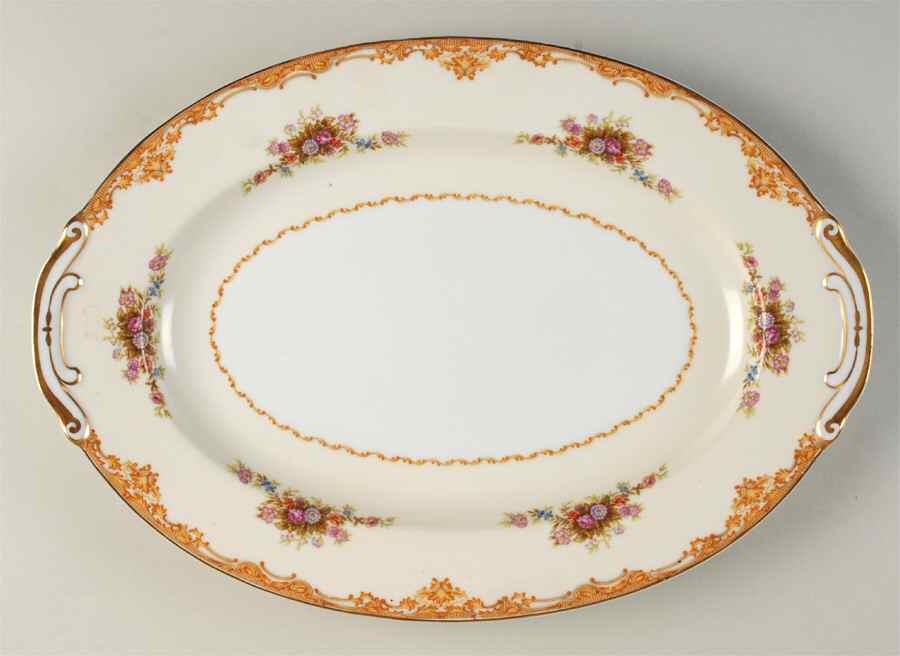 Coronet 16" Oval Serving Platter by Aladdin-1