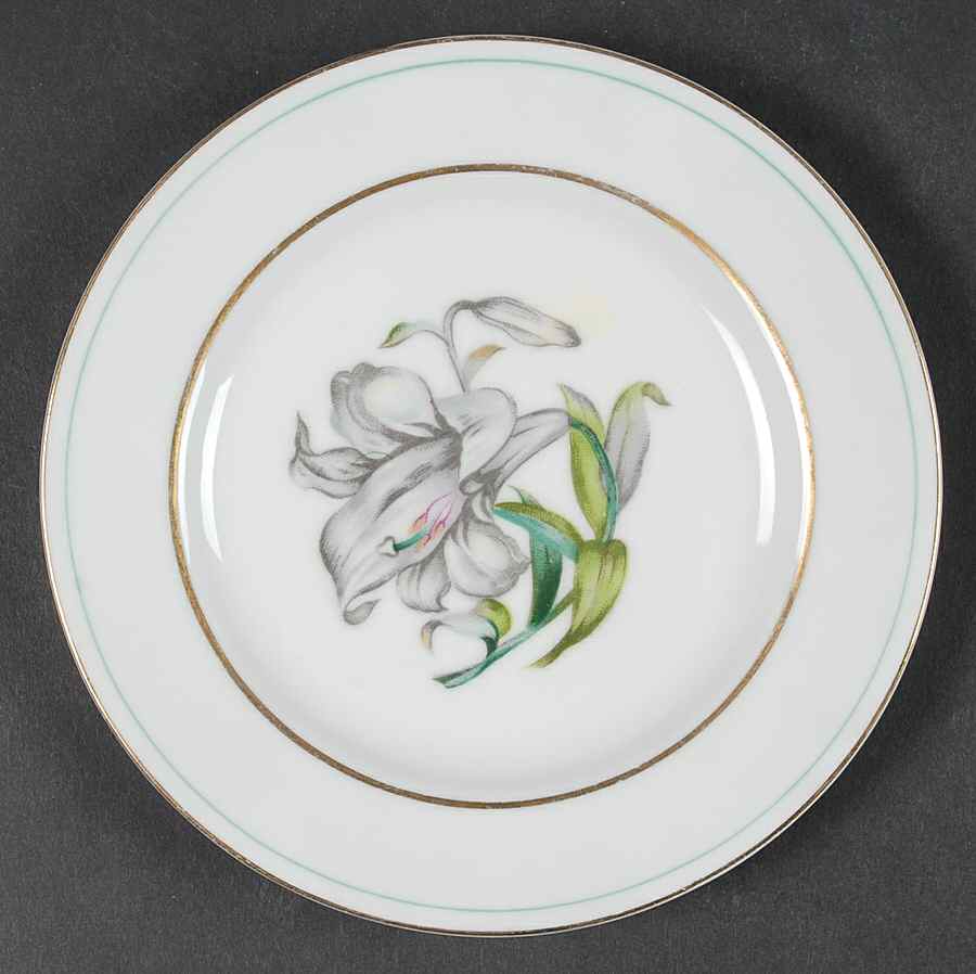 Donna Lily Bread & Butter Plate by Aladdin-1