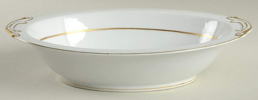 Donna Lily 10" Oval Vegetable Bowl by Aladdin-1