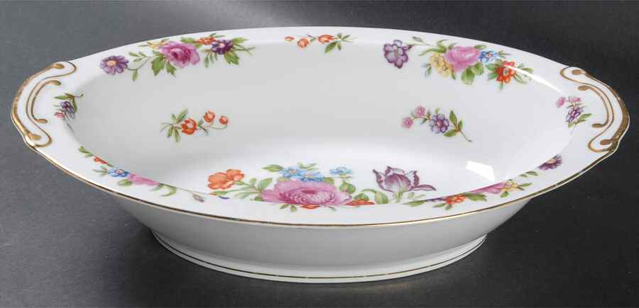Dresdenia 10" Oval Vegetable Bowl by Aladdin-1