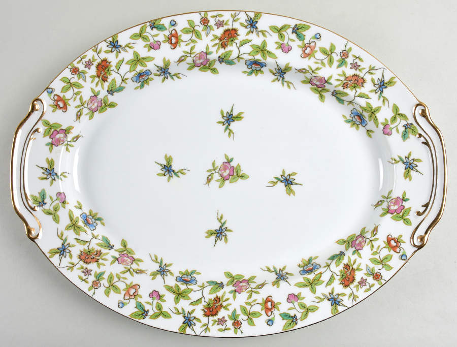 Fantasia 16" Oval Serving Platter by Aladdin-1