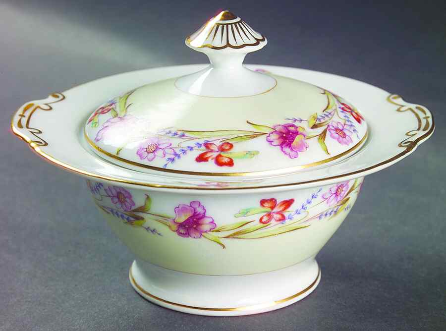 Garland Sugar Bowl & Lid by Aladdin-1