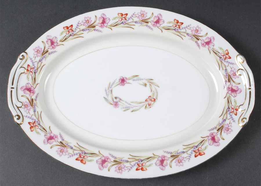 Garland 12" Oval Serving Platter by Aladdin-1
