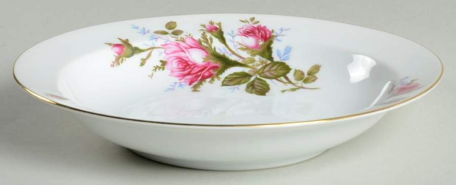 Highland Rose Rim Soup Bowl by Aladdin-1