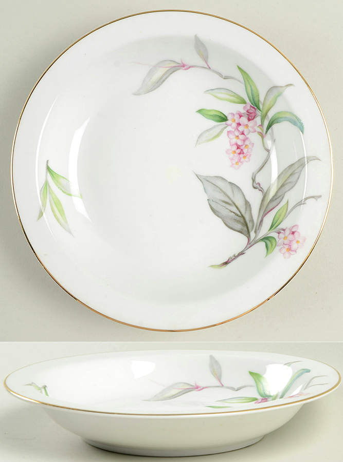 Larkspur Rim Soup Bowl by Aladdin-1