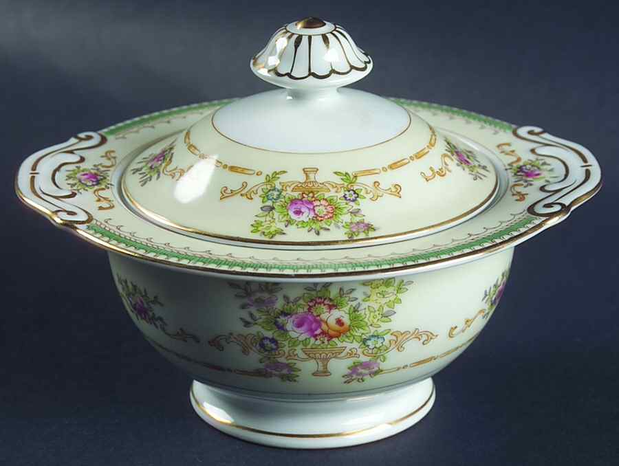 Minuet Sugar Bowl & Lid by Aladdin-1
