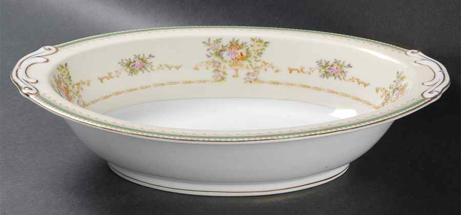 Minuet 10" Oval Vegetable Bowl by Aladdin-1