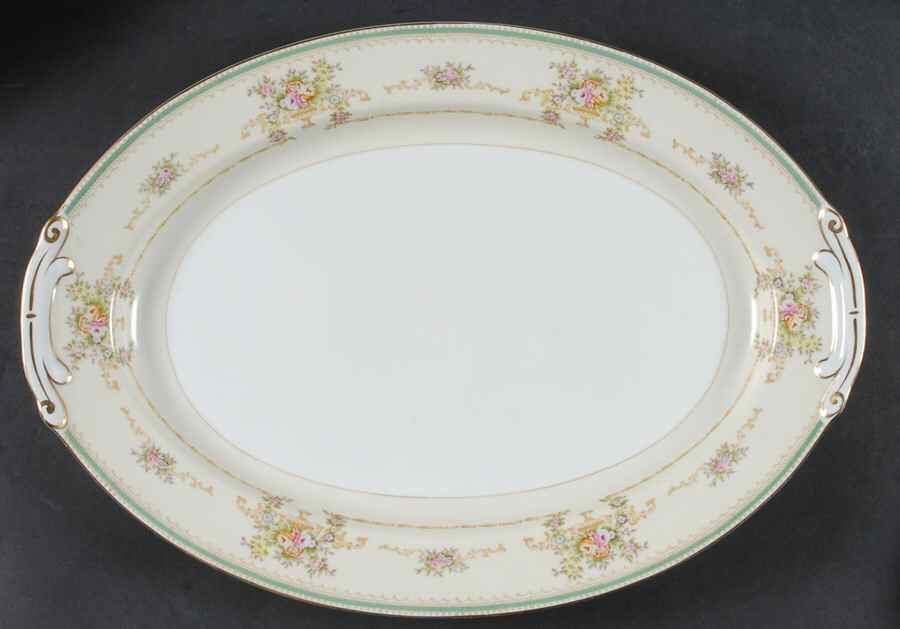 Minuet 16" Oval Serving Platter by Aladdin-1