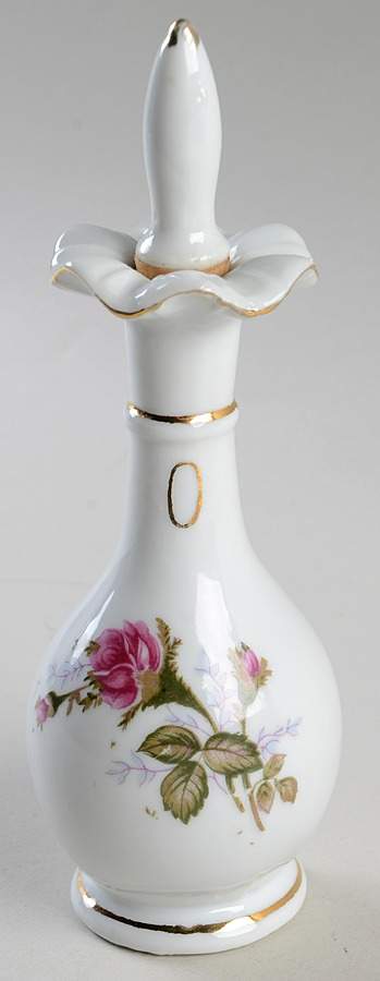 Moss Rose Oil Cruet and Stopper by Aladdin-1