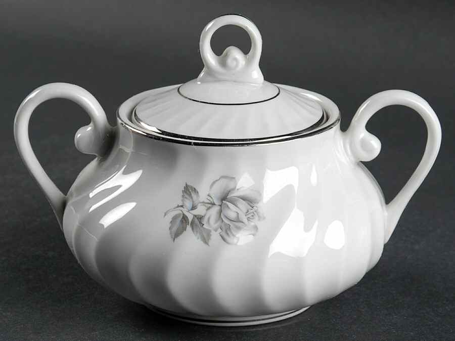 Spring Rose Sugar Bowl & Lid by Aladdin-1