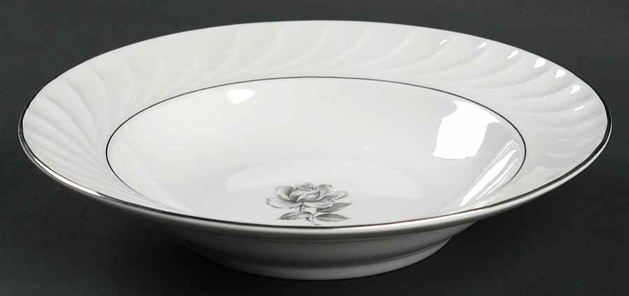 Spring Rose Rim Soup Bowl by Aladdin-1