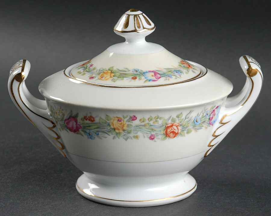 Stafford Sugar Bowl & Lid by Aladdin-1