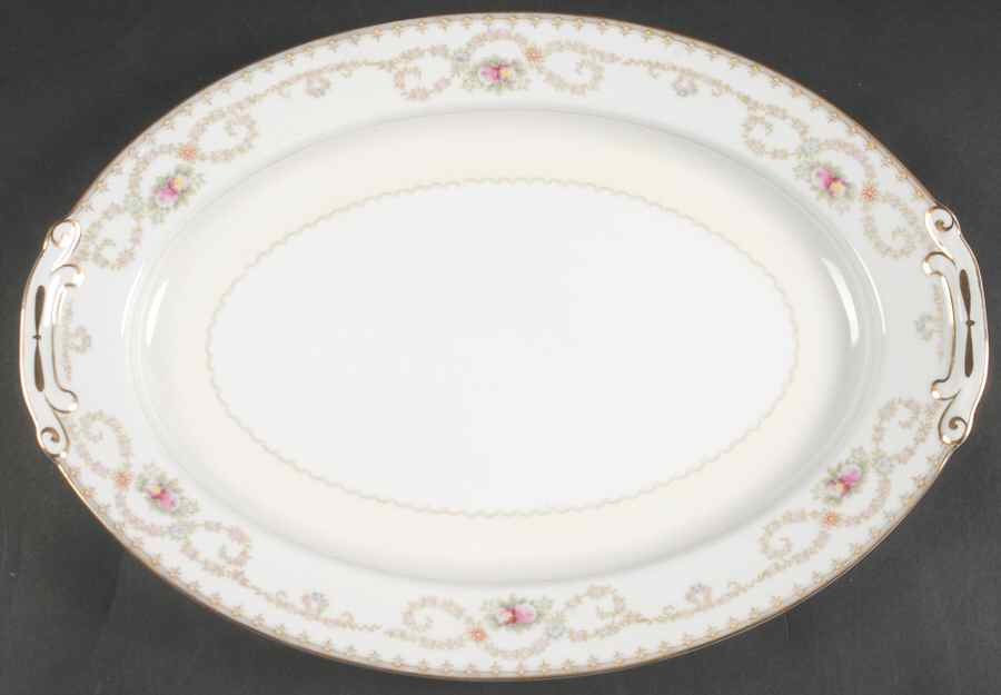 Sussex 16" Oval Serving Platter by Aladdin-1