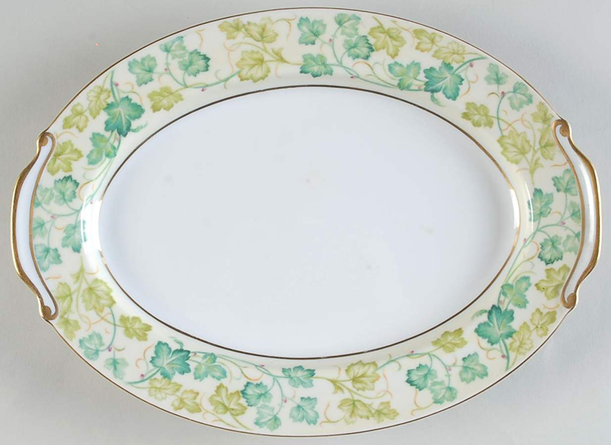 Vineland 12" Oval Serving Platter by Aladdin-1