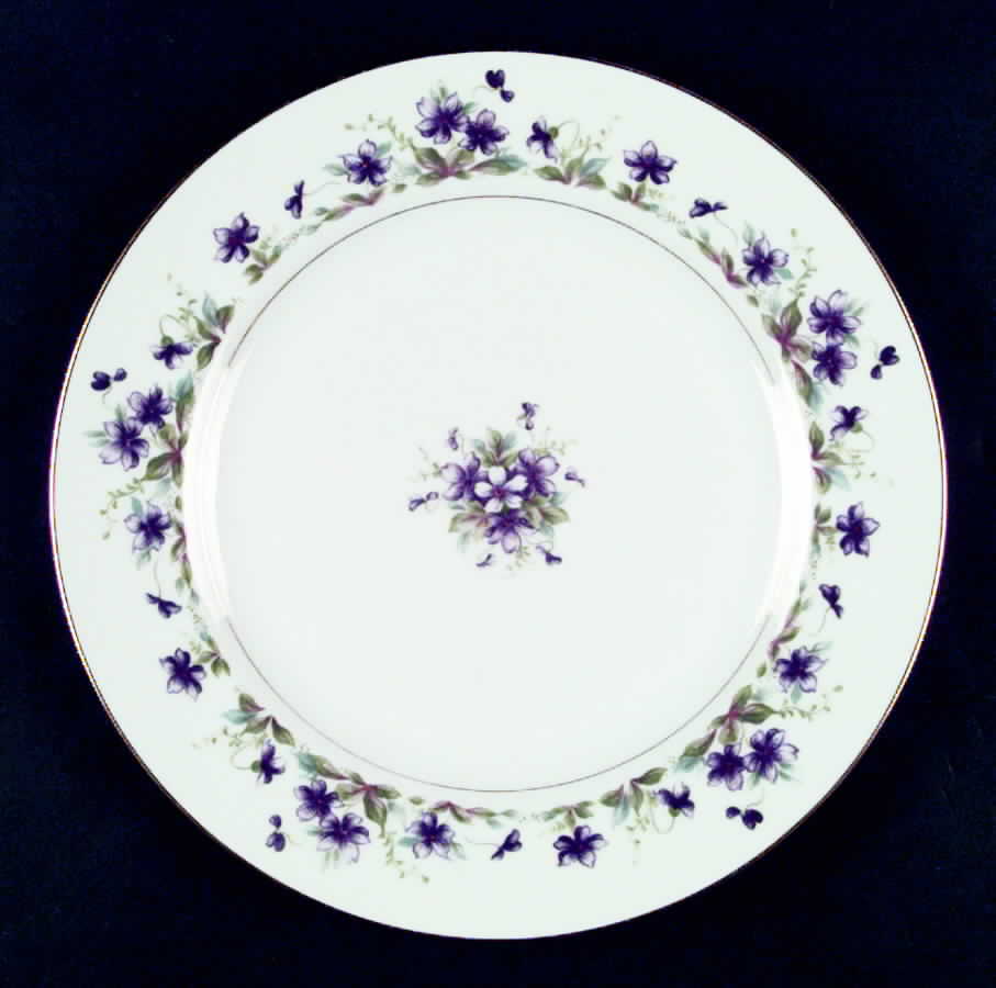 Violet Dinner Plate by Aladdin-1