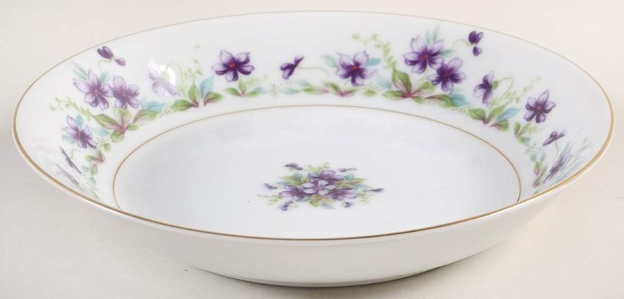 Violet Coupe Soup Bowl by Aladdin-1