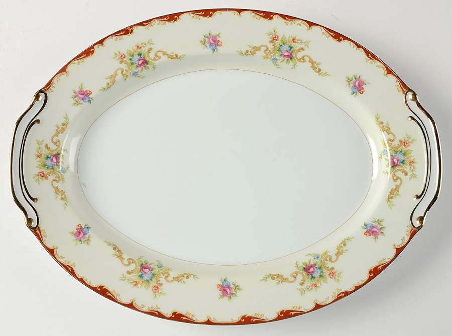 Wembley 14" Oval Serving Platter by Aladdin-1