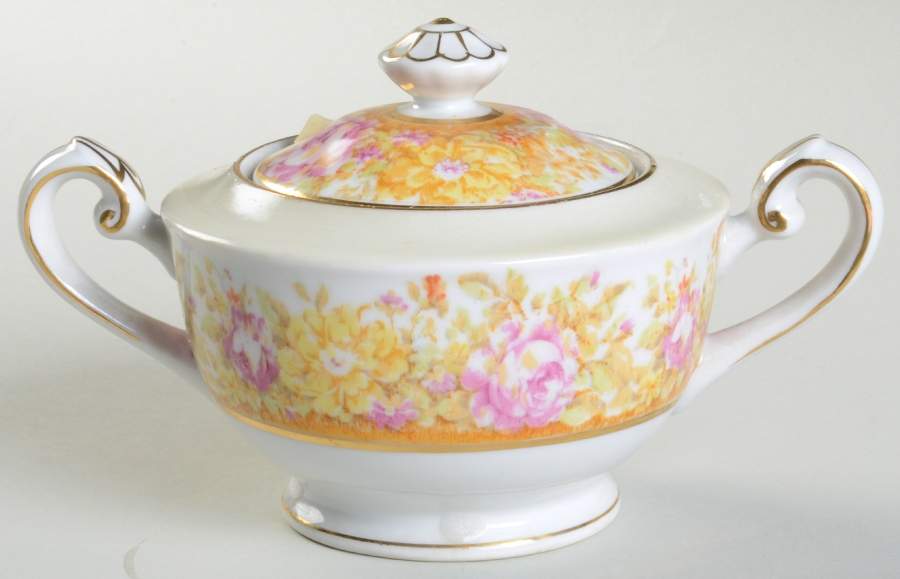 ALB4 Sugar Bowl & Lid by Albion-Japan-1