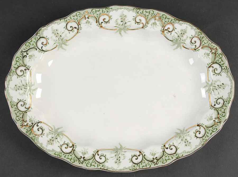Alma 14" Oval Serving Platter by Henry Alcock-1
