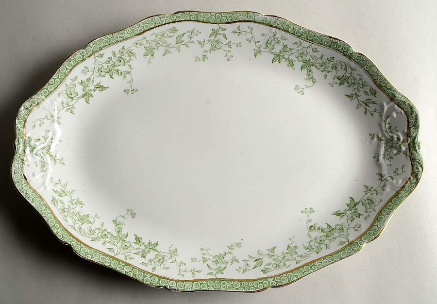 Esmond 17" Oval Serving Platter by Henry Alcock-1