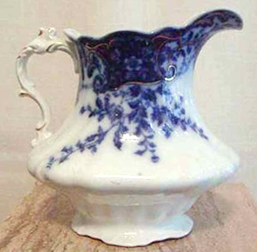 Manhattan Blue Creamer by Henry Alcock-1
