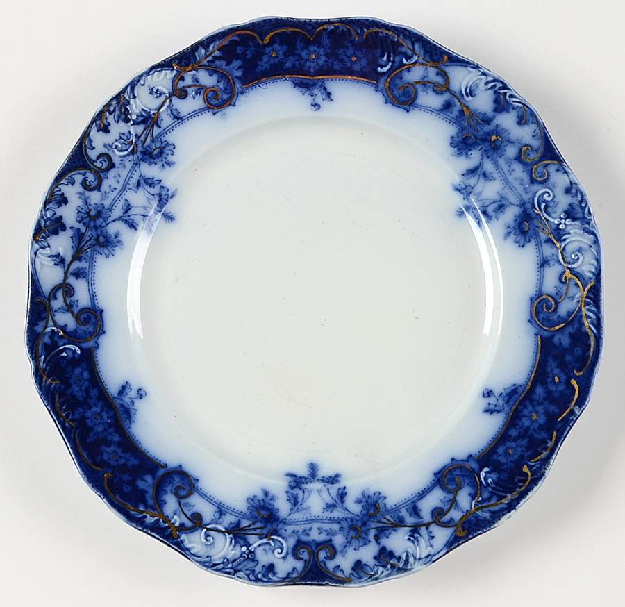 Manhattan Blue Dessert/Pie Plate by Henry Alcock-1