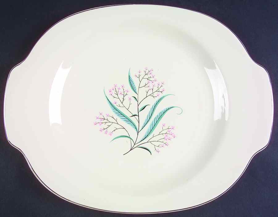 Regal 14" Oval Serving Platter by Alliance-1