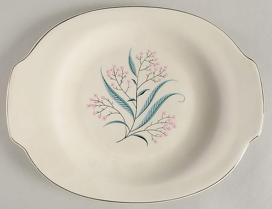Regal 12" Oval Handled Platter by Alliance-1