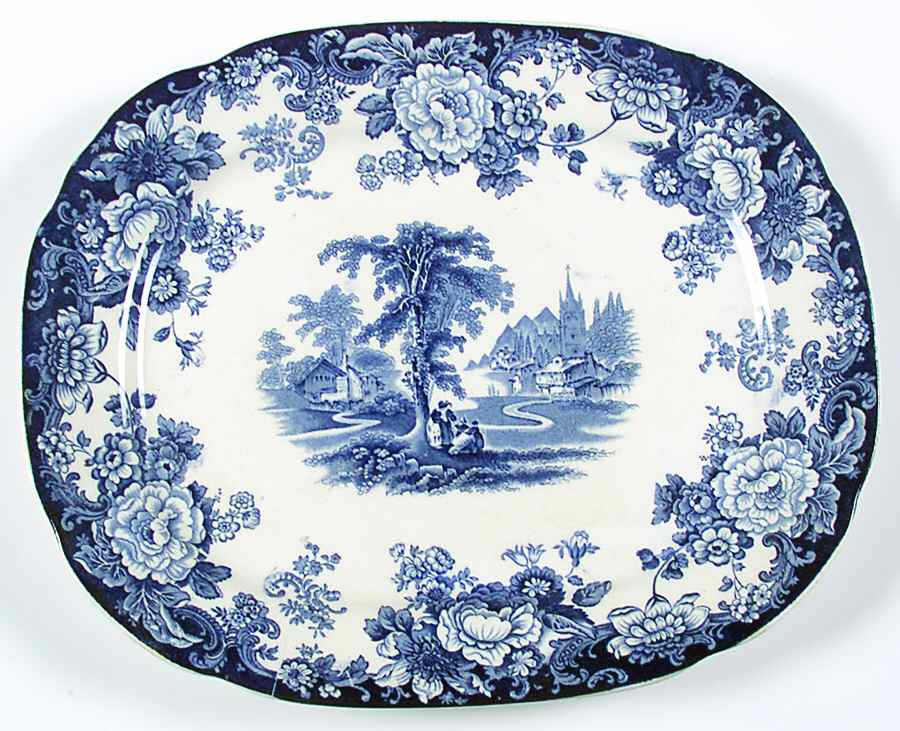 Kenilworth 9" Oval Serving Platter by Allerton's-1