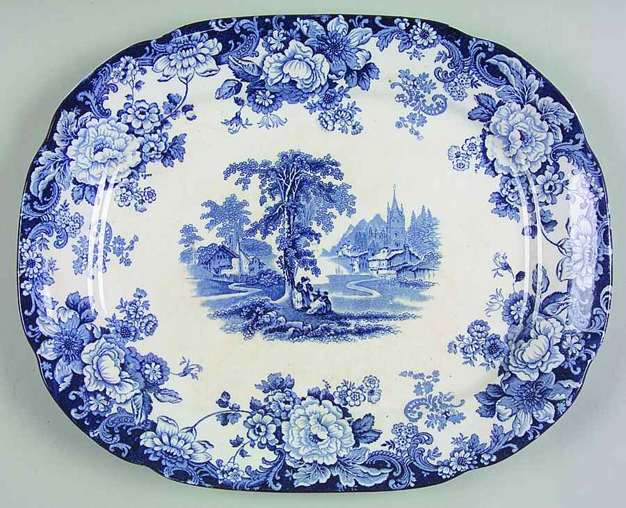 Kenilworth 11" Oval Serving Platter by Allerton's-1