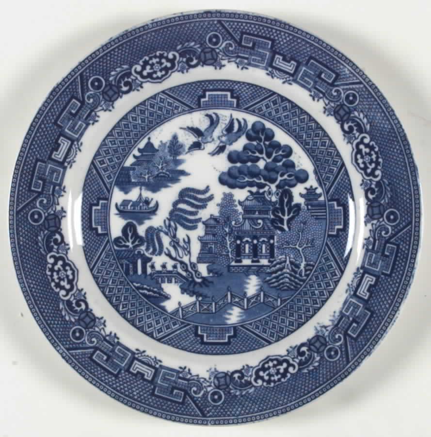 Willow Blue (Smooth) Dinner Plate by Allerton's-1