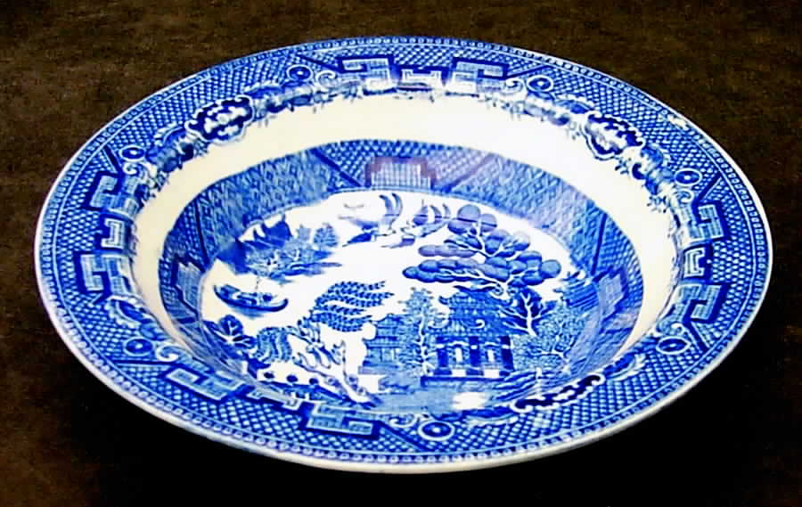 Willow Blue (Smooth) Rim Cereal Bowl by Allerton's-1