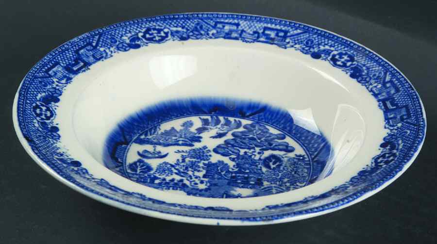 Willow Blue (Smooth) Rim Cereal Bowl by Allerton's-1