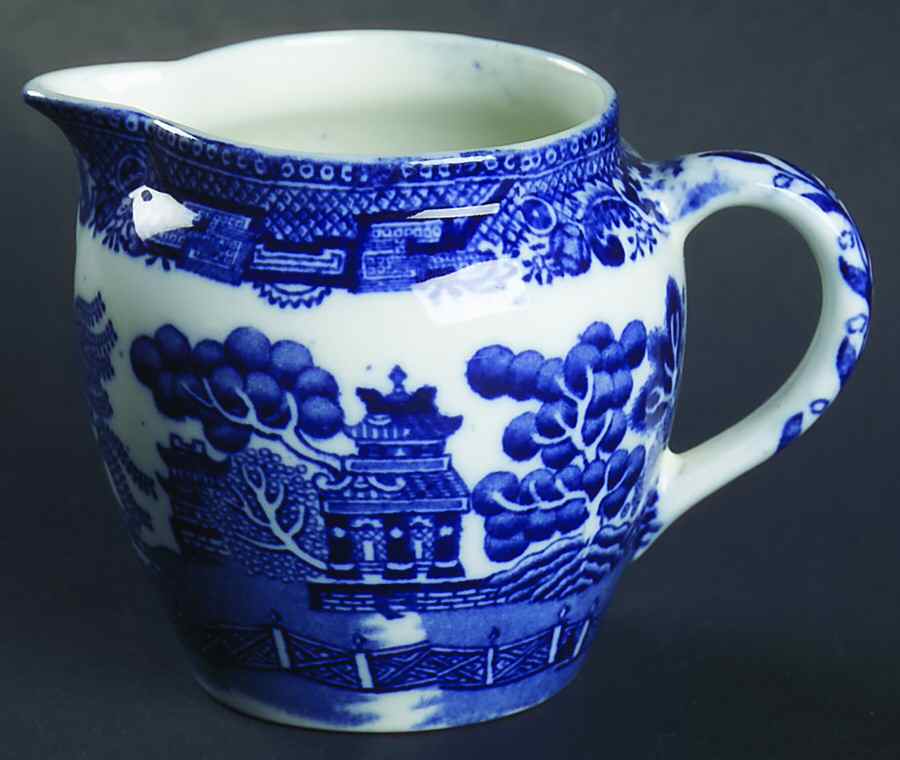 Willow Blue (Smooth) Mini Creamer by Allerton's-1