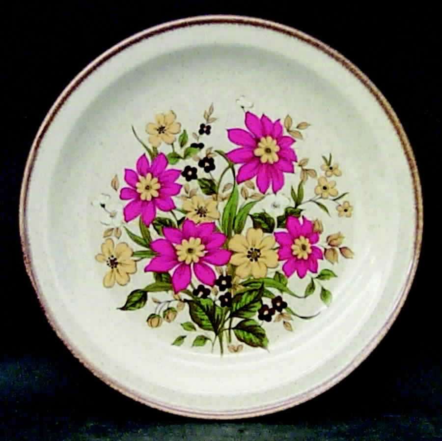 Brook Gardens Salad Plate by Alpine Mountain-1